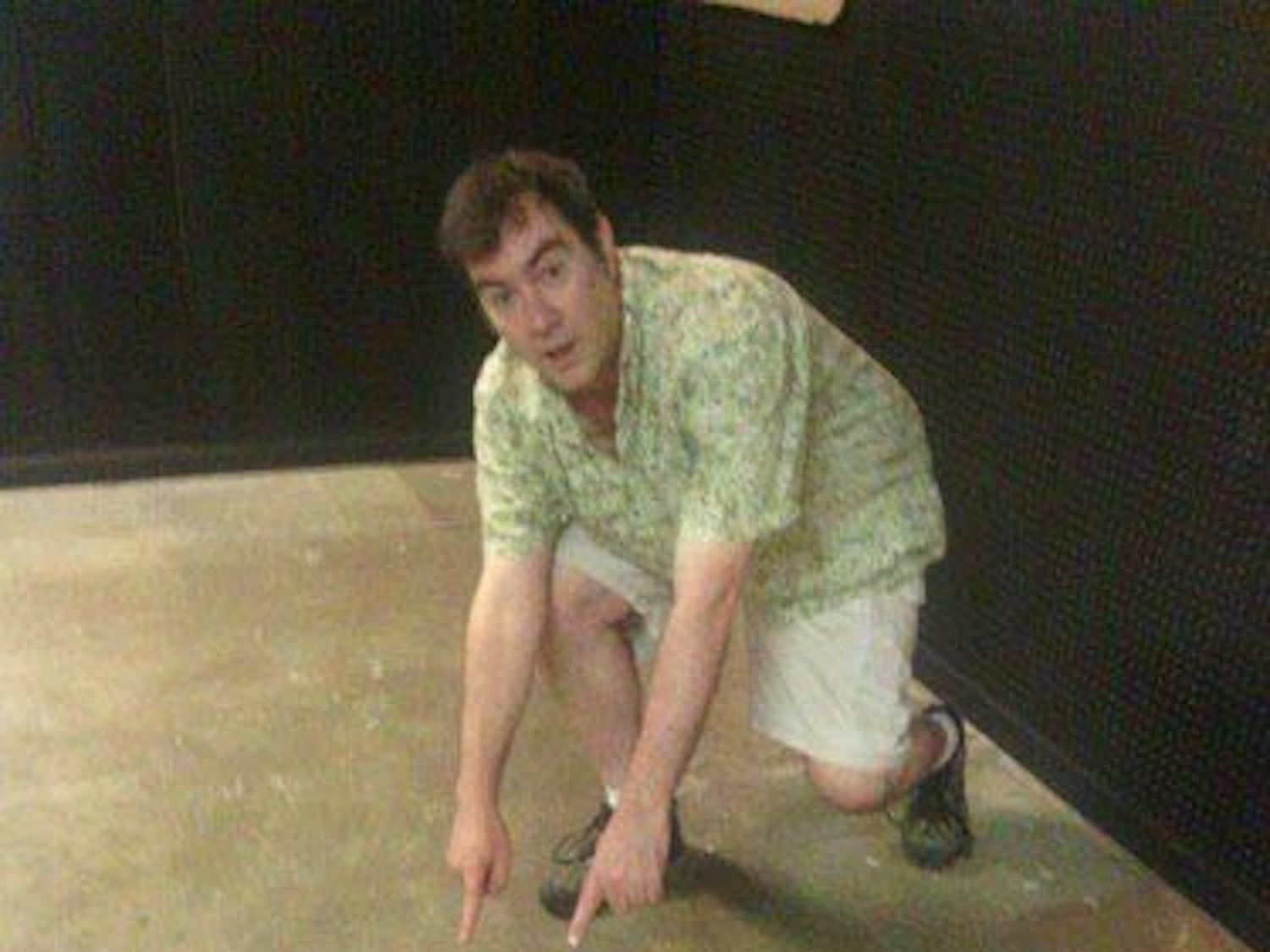 Local cartoonist shares experience with students at Kennedy Museum