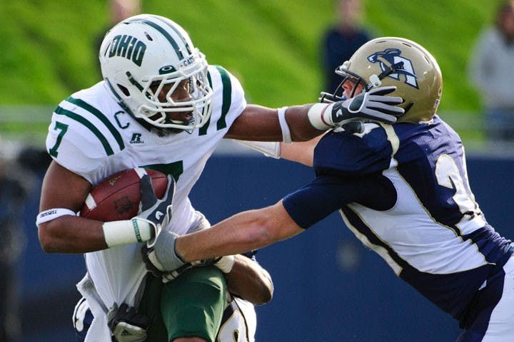 Football: Ohio develops taste for haste, offense erupts in weekend win  