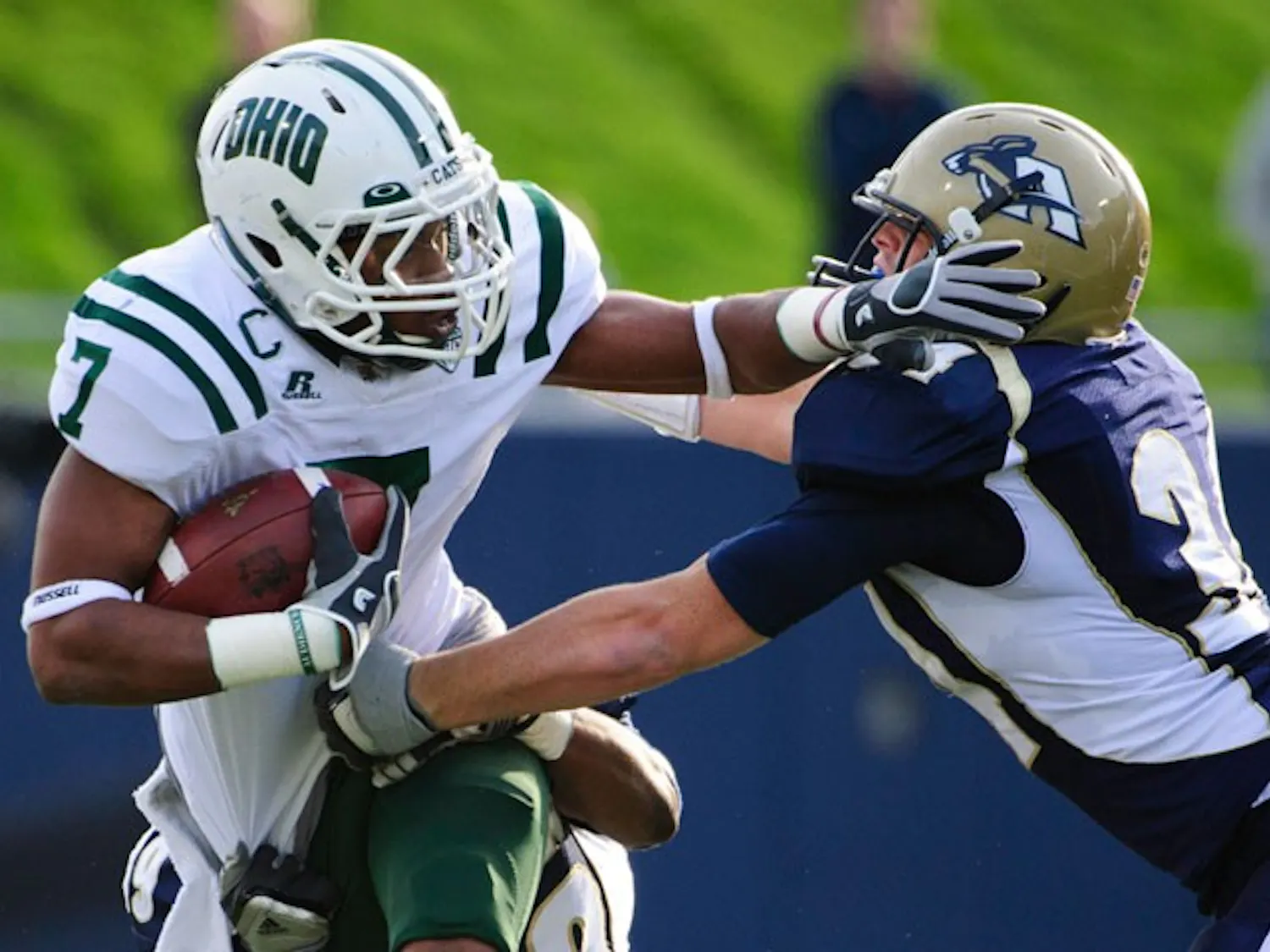 Football: Ohio develops taste for haste, offense erupts in weekend win