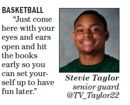 Advice to freshmen from Ohio student-athletes  
