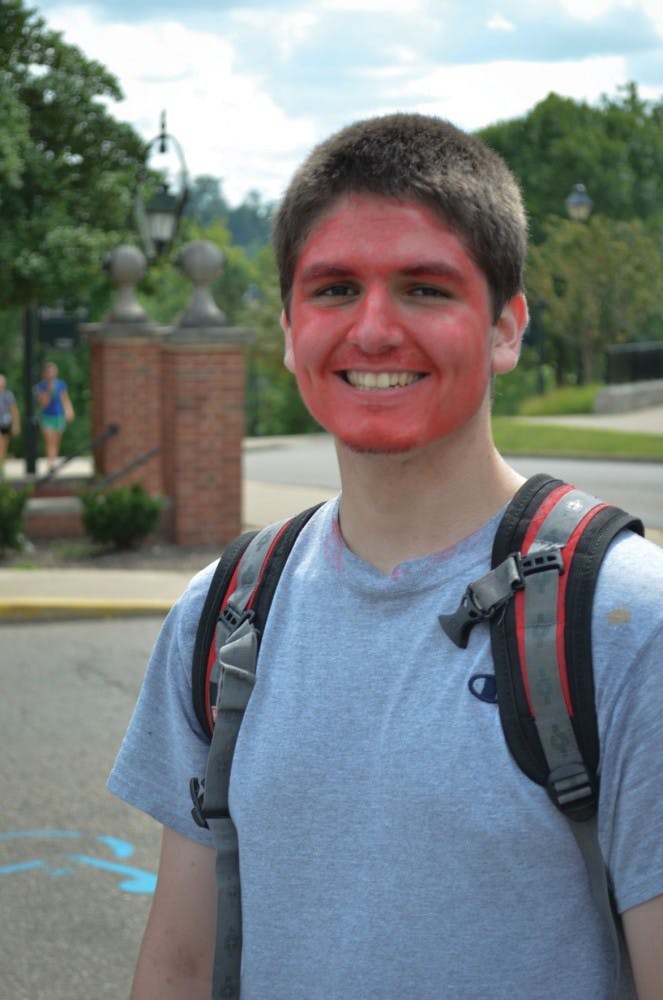 Drew Abood, freshman studying history and language arts  