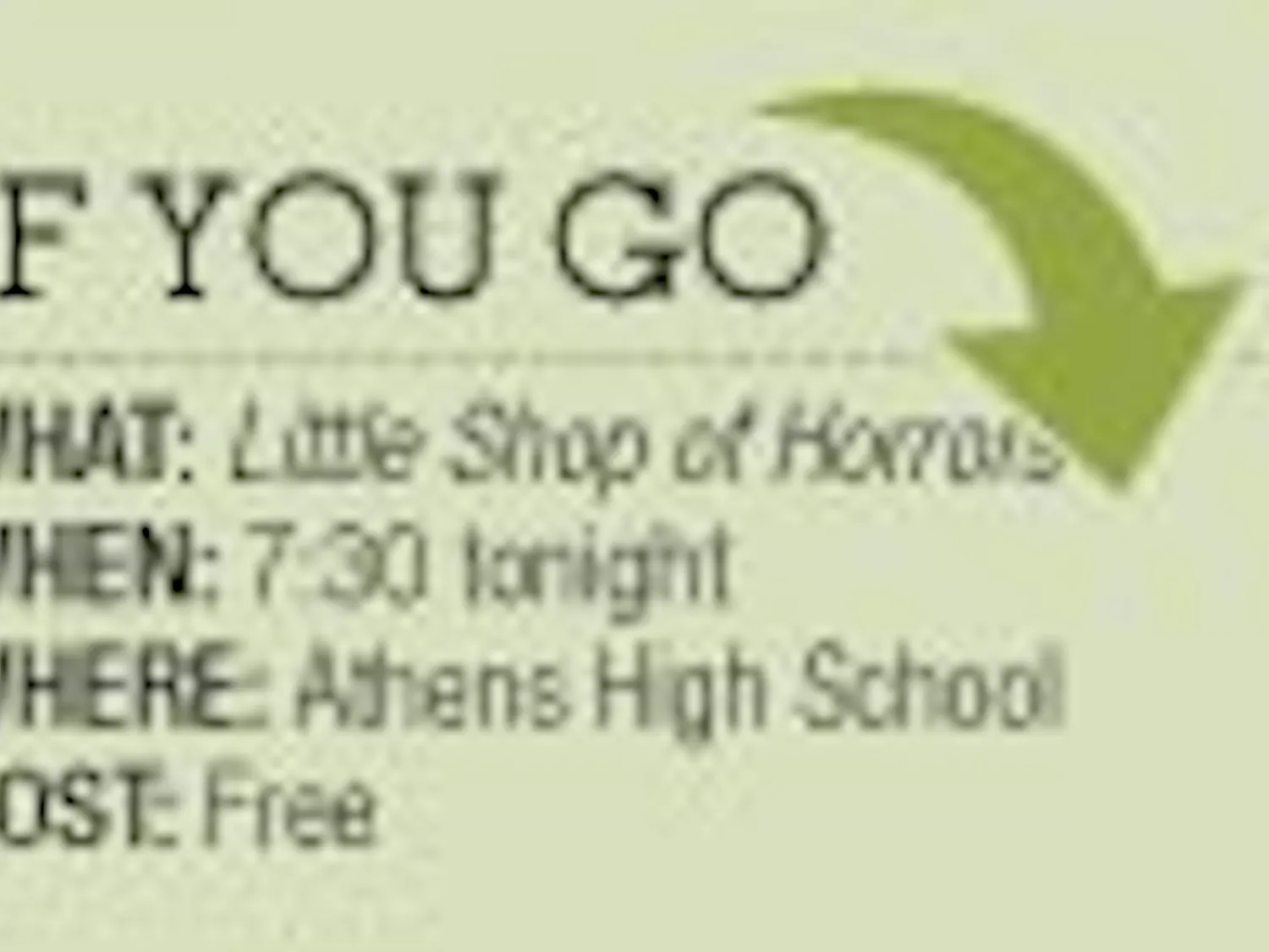 Medical miscue ends in show's rescheduling