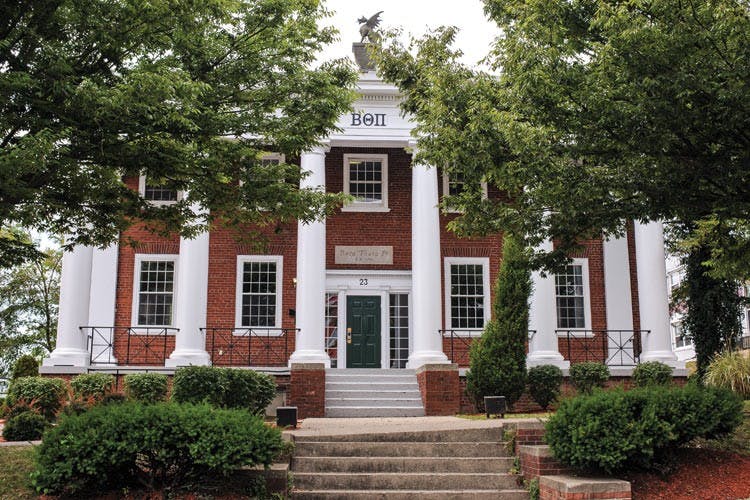 Beta Theta Pi fraternity returns after a year  