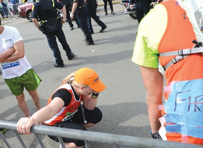 Reacting to Tragedy: Athens responds after Boston Marathon bombs  