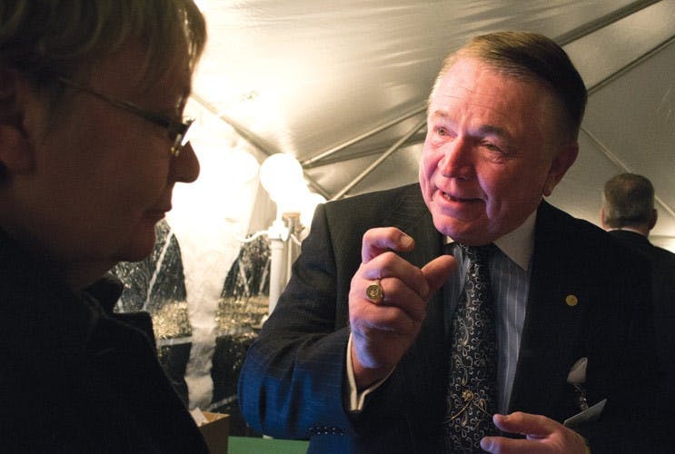 McDavis 'eternally grateful' for donation to Schoonover Center  