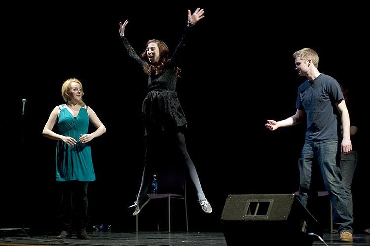 Improv troupe graces OU  