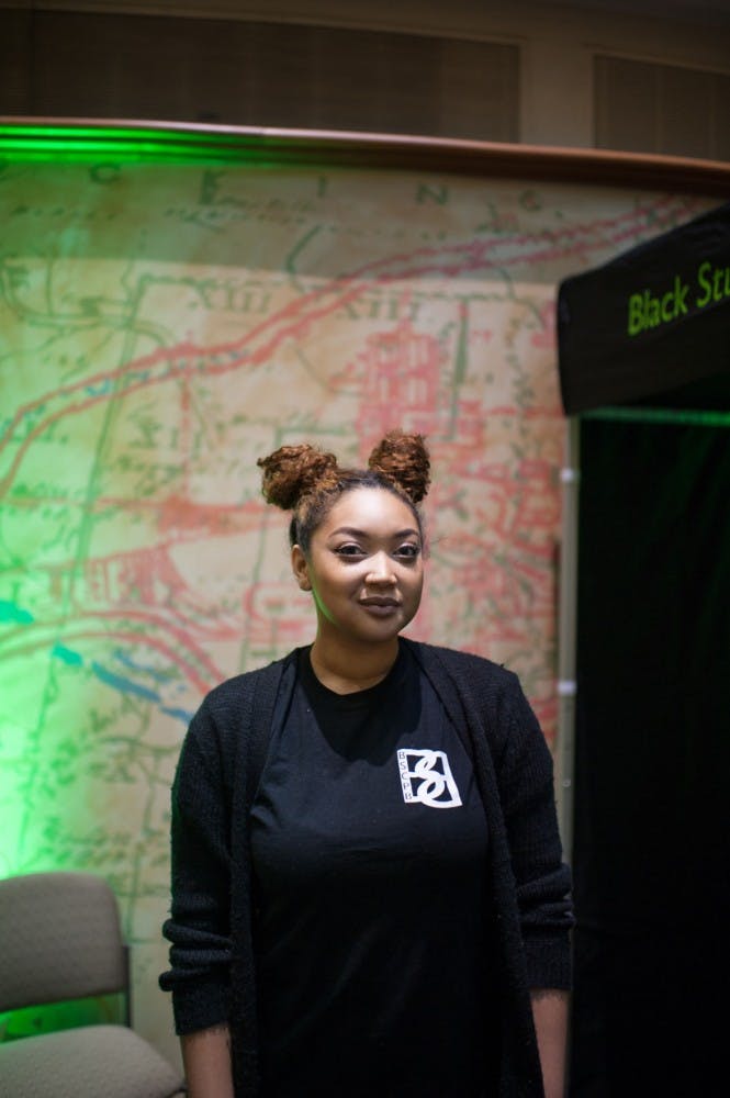 Anesa Harris, a junior studying integrated math  