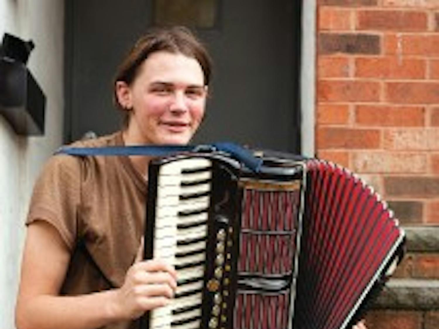 Accordion leads vagabond musician across country