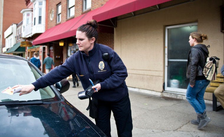 Athens, OU reel in heavy profits from parking tickets  