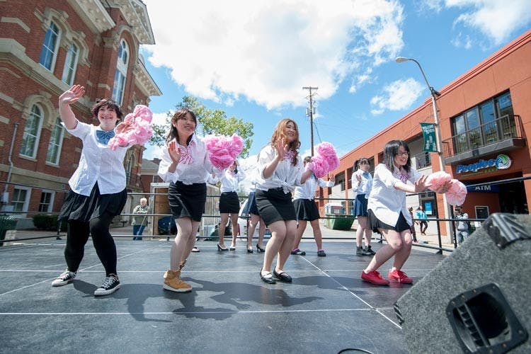 Court Street packed with afternoon culture celebration  