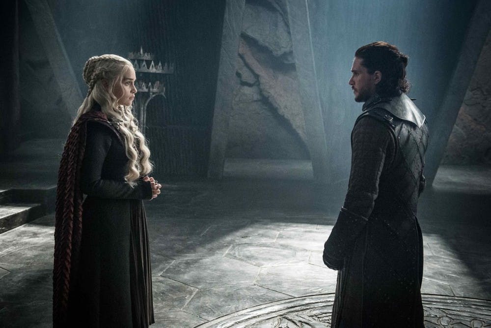Jon and Daenerys 