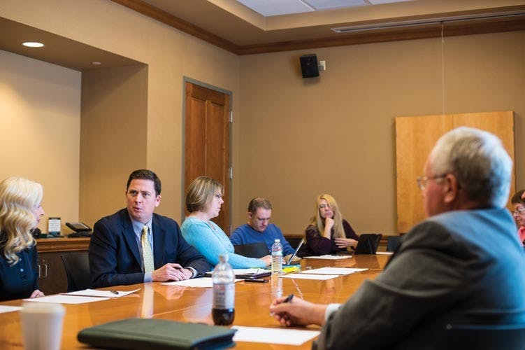 Task force discusses tobacco-free campus resolution  