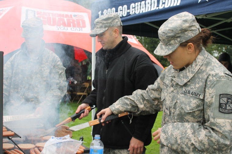 Students, families honor military members at Heroes Day event  