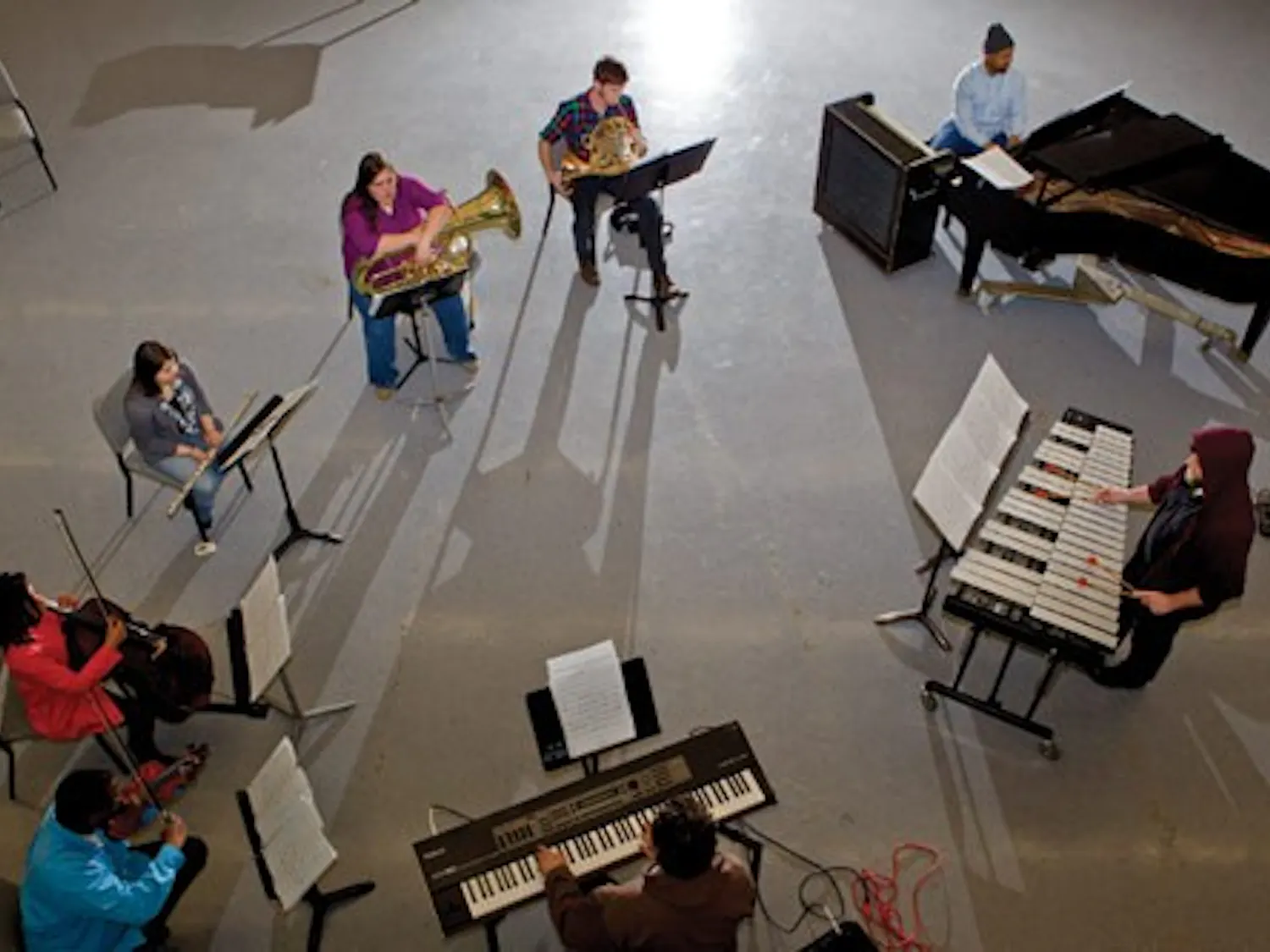 Band asks audience to 'focus on the sounds'