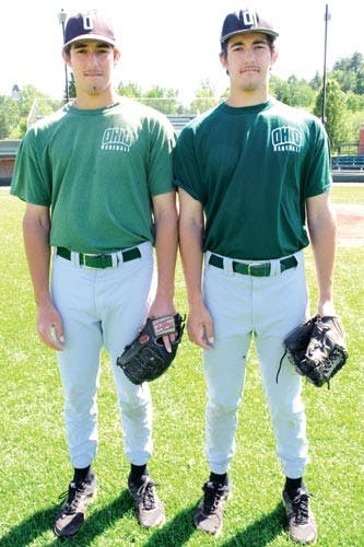 Baseball: Twin pitchers develop two distinct styles  