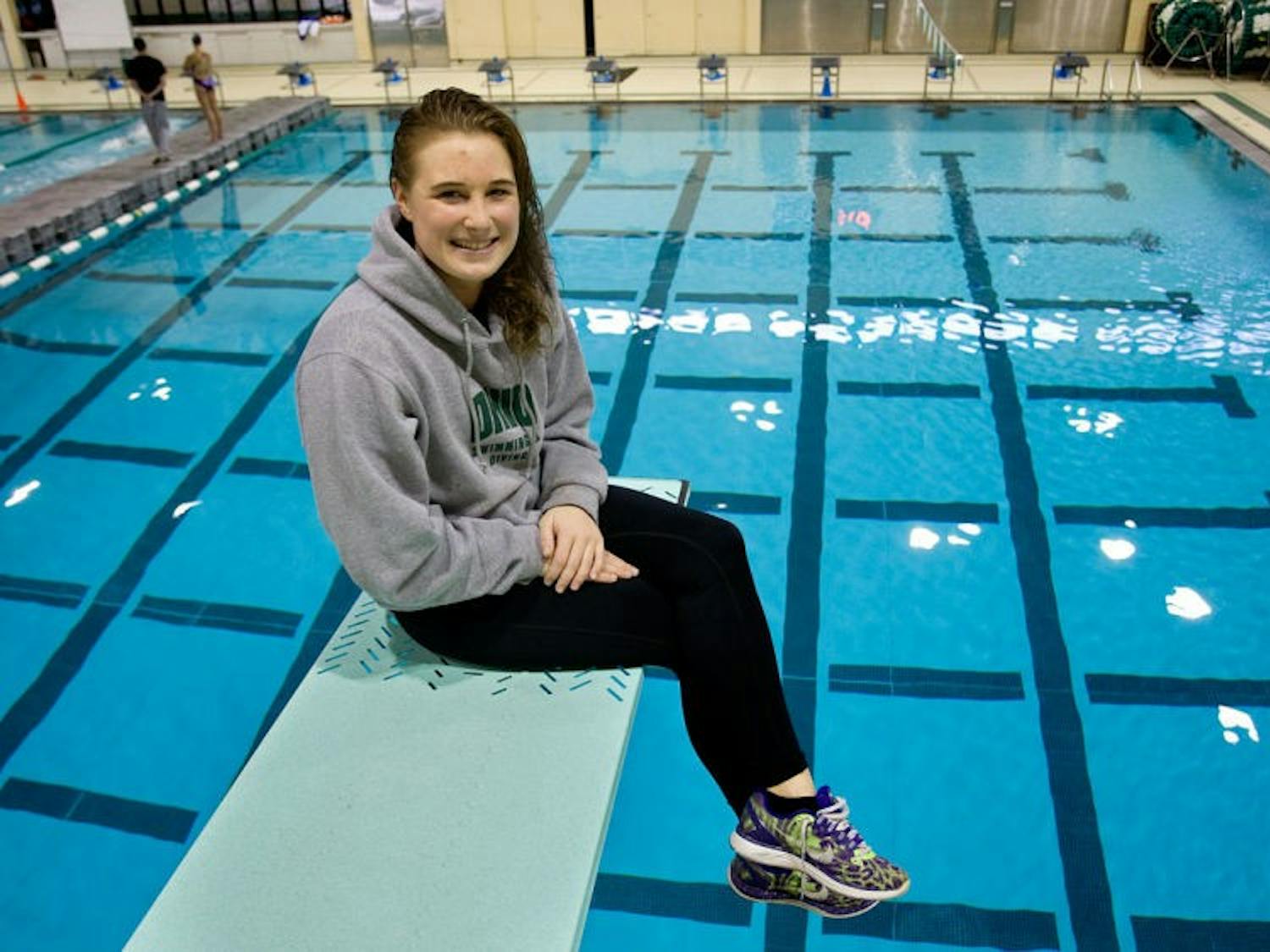 Swimming and Diving: Srail overcomes nerves to become one of Ohio's most consistent divers