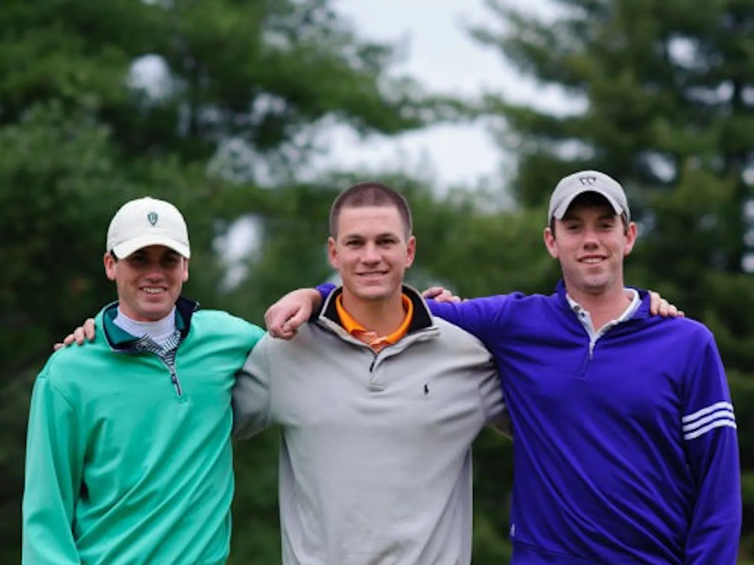 Men's Golf: Players work away from tournaments