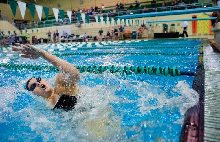 Swimming and Diving: Bobcats overcome injuries for last home meet of season  