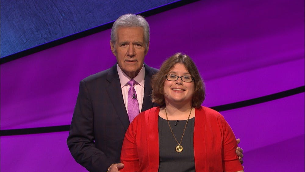 Sally Hatfield on Jeopardy!  