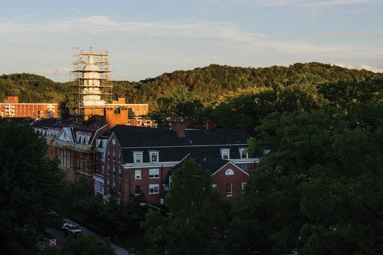 Jeff Hall construction brings new roof, noise issues  