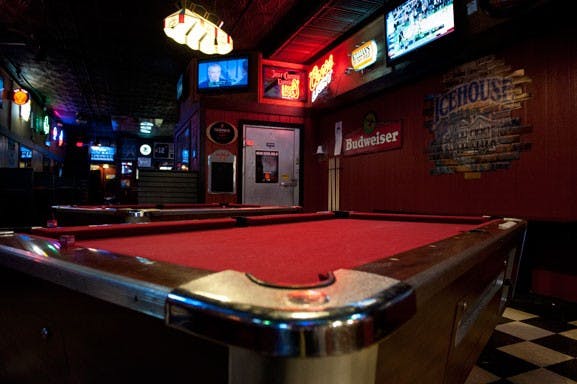 Students sure to hit their cue at pool tournament  