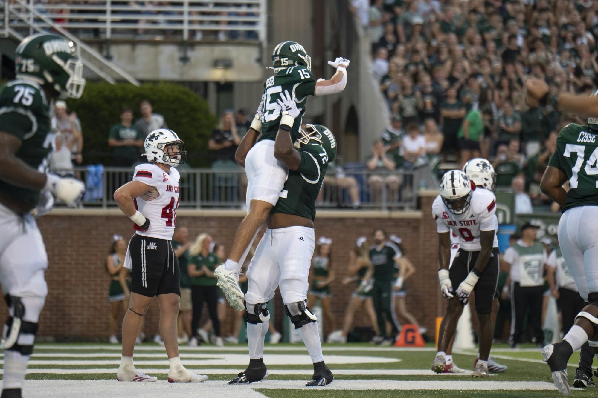 Photos: Ohio defeats Jacksonville State in four overtime home opener