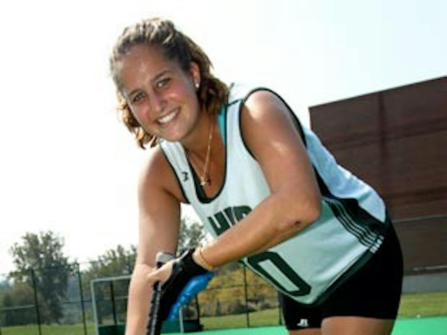 Field Hockey: International freshman plays miles away from hometown