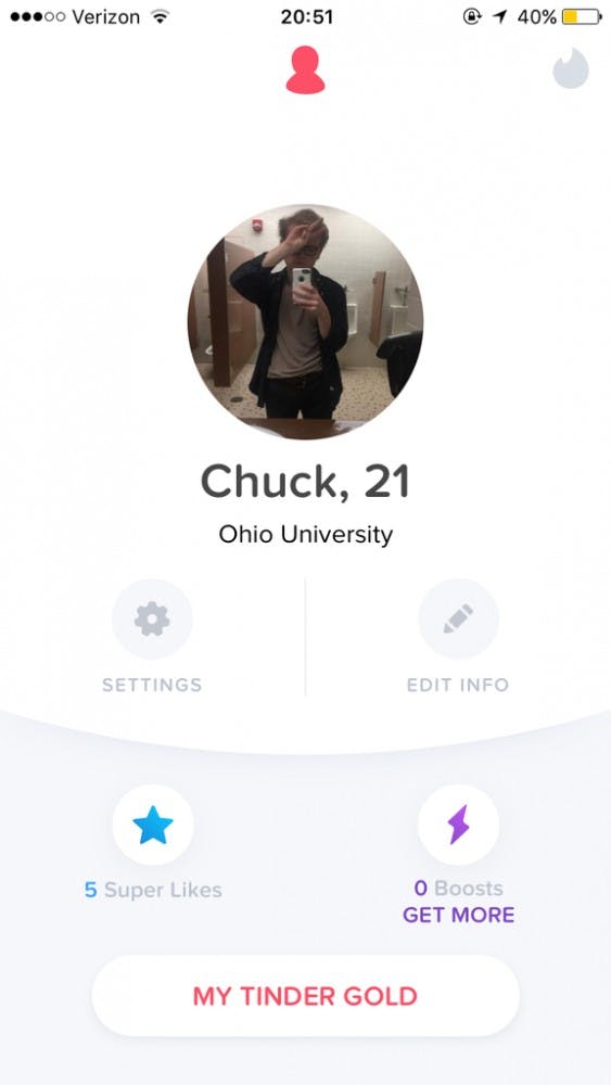 Chuck Tinder profile