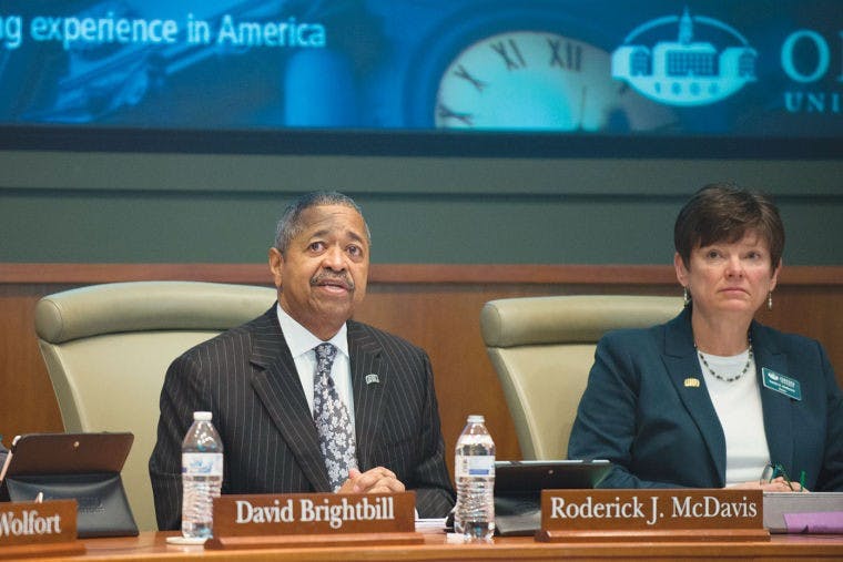 Students voice their concerns to Board of Trustees about recent decisions  