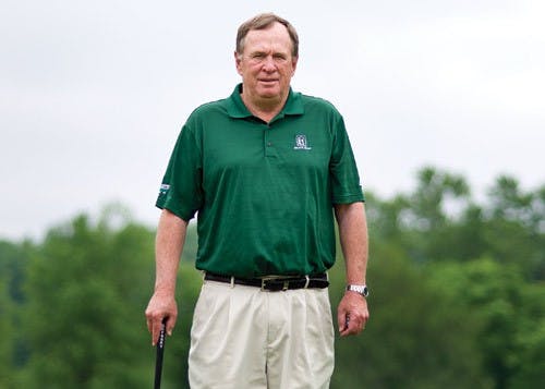 Coach still instructing on the links after 28 years with Bobcats  