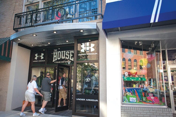The House gives home to Under Armour brand  