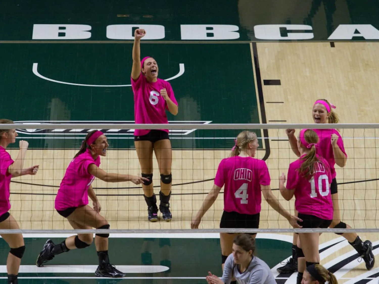 Volleyball Sweeps Akron
