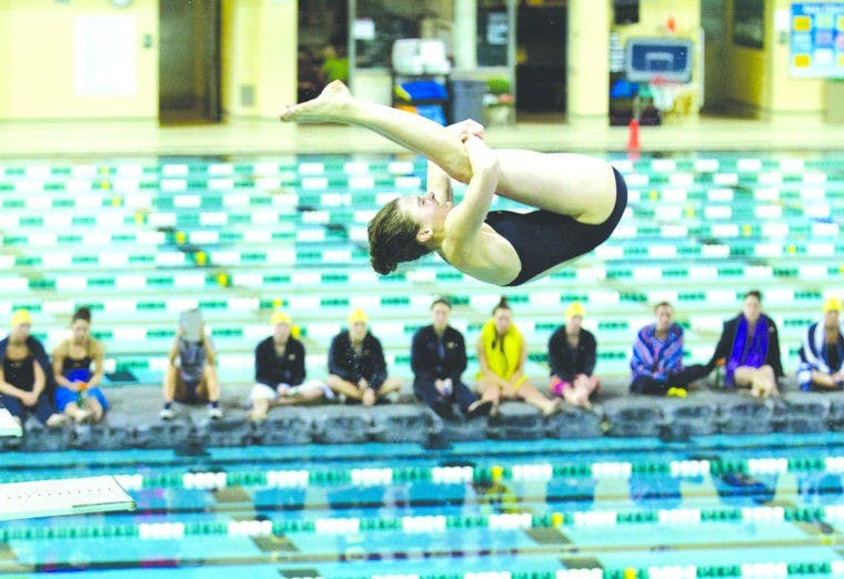 Swimming and Diving: Bobcats make splash upsetting champion Toledo  