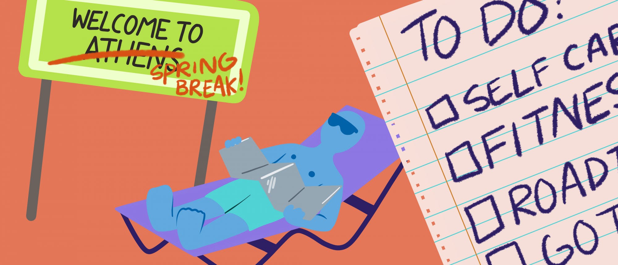 spring break from home