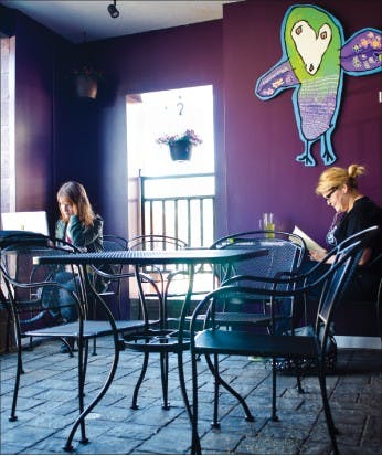 Coffeehouse celebrates a milestone  