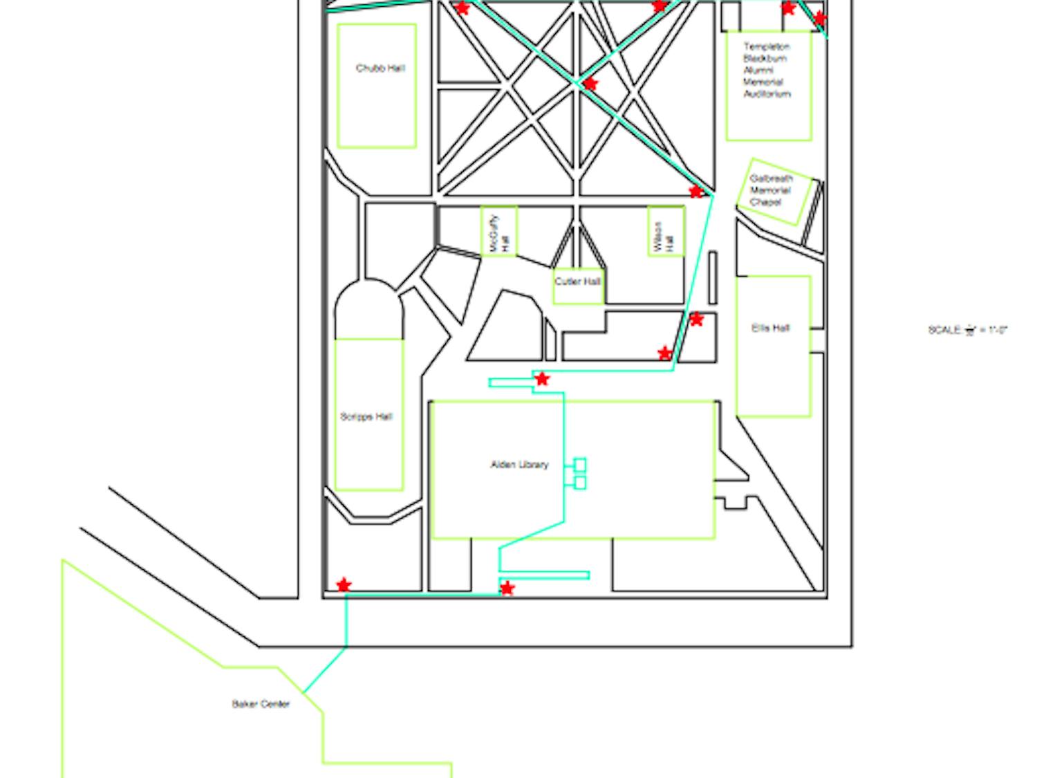 Location of Black Poles