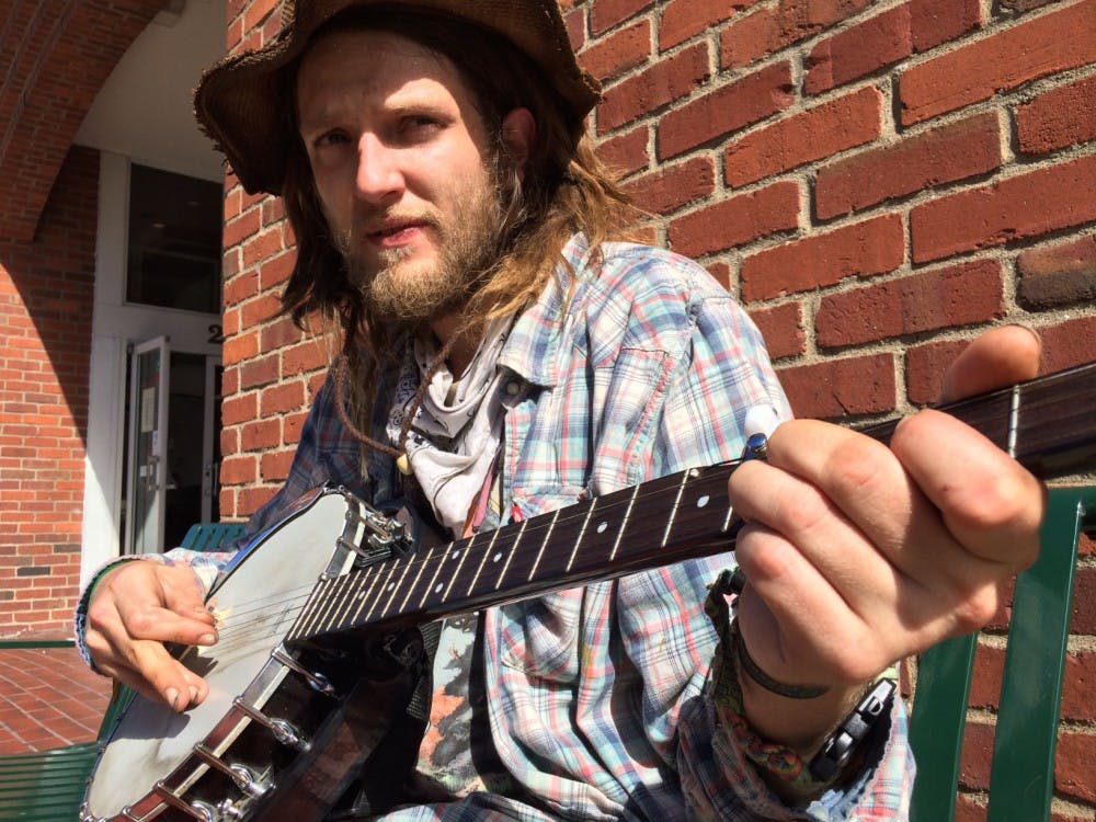 Court St Banjo Player  