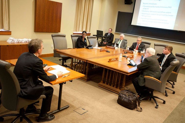 Board discusses salary, tuition  