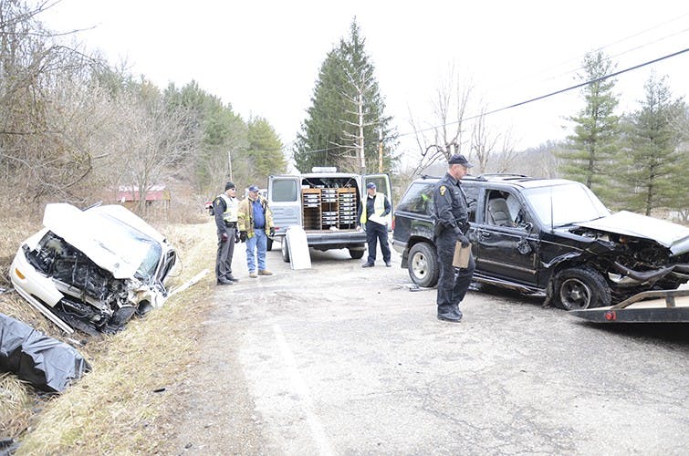 Two-car accident results in death  