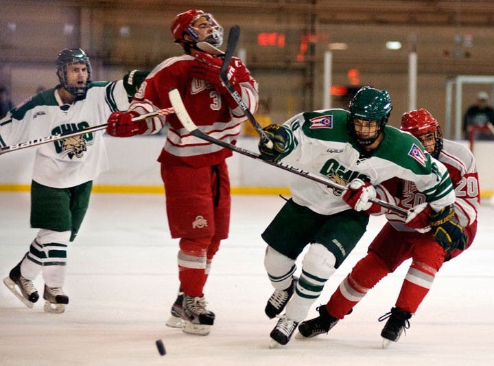 Hockey: Goals, brawls, a lot of profanity: Ohio beats Ohio State  