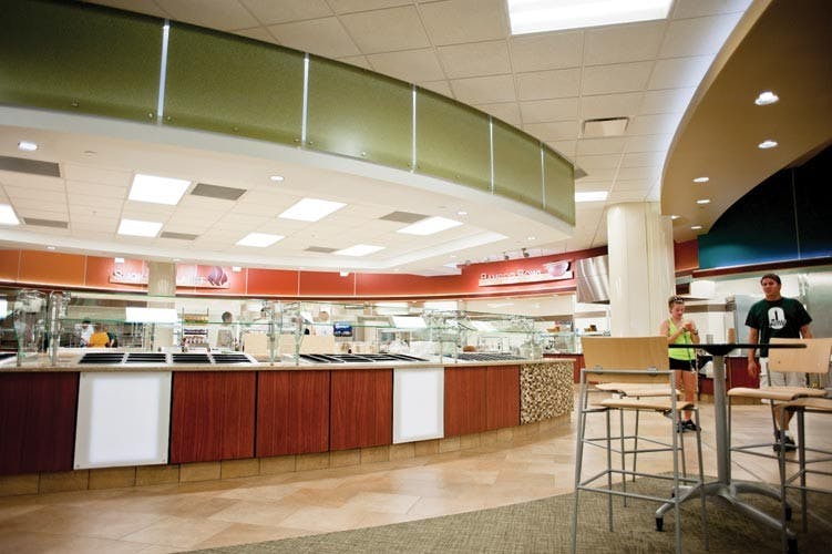 Nelson Dining Hall renovations to include banquet hall, ramp  