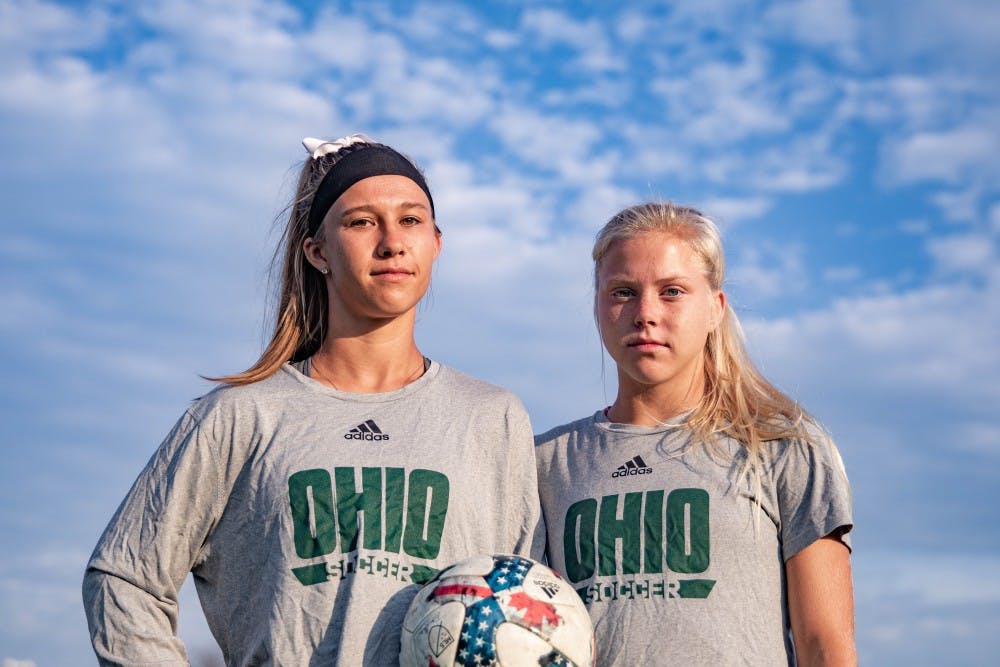 Soccer Portraits Alivia and Abby