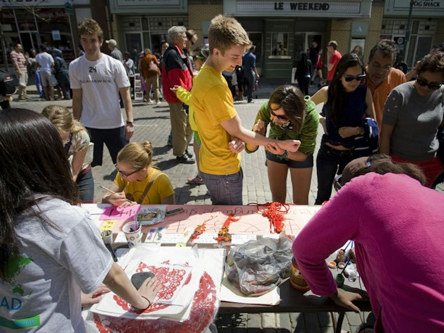 The world comes to Court Street