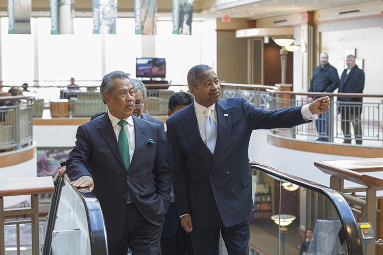 Ohio University welcomes Malaysian deputy prime minister  