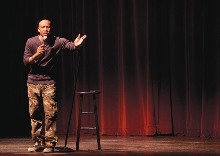 Comedians keep crowd laughing even after show ends at MemAud  