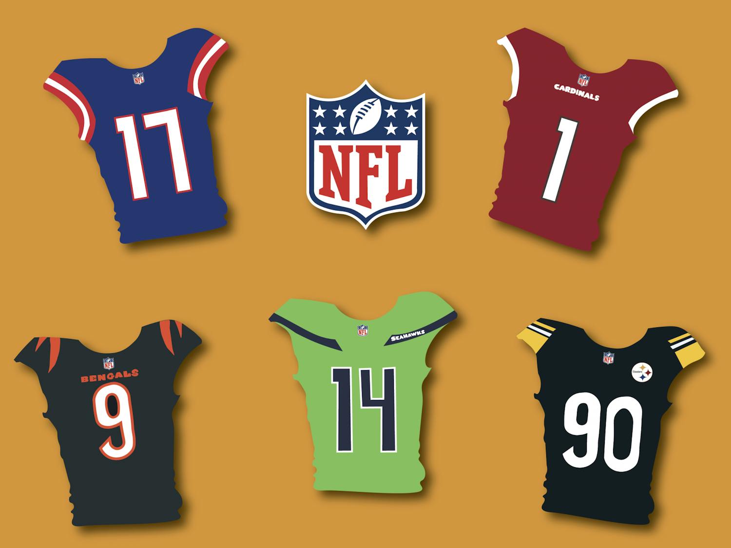 nfl teams with new jerseys