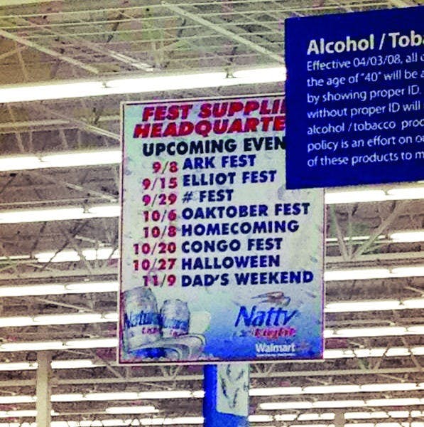 Athens Wal-Mart removes beer-promoting fest banners  