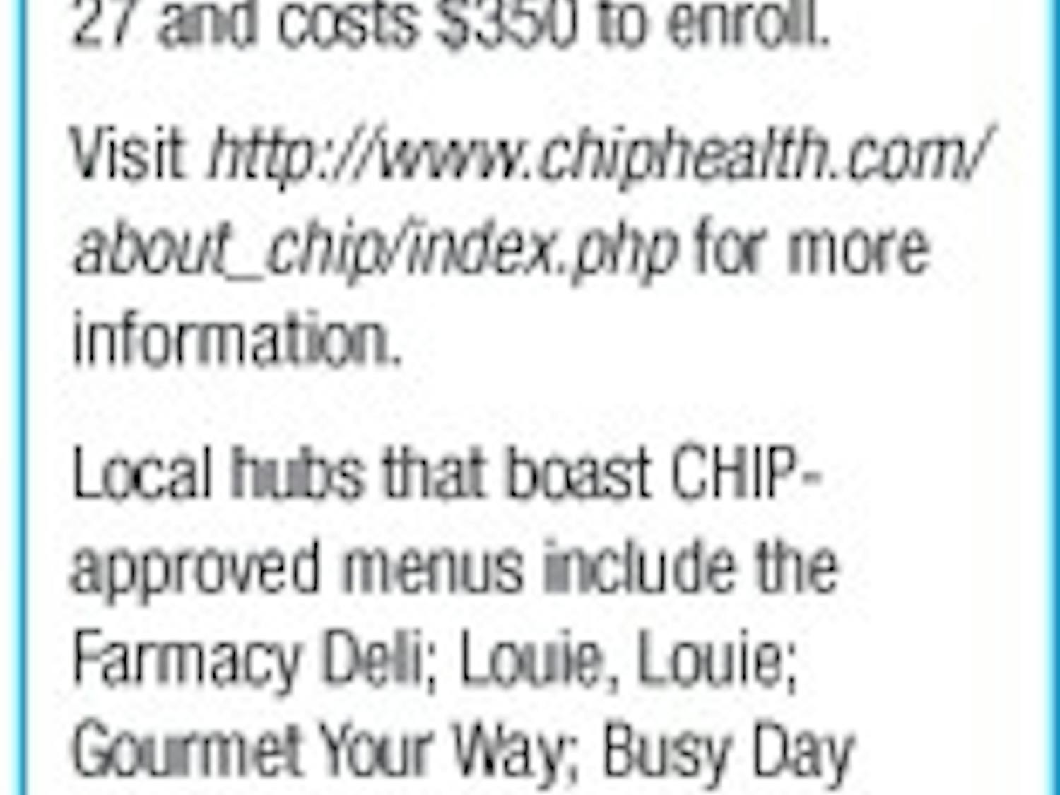Local hubs that boast CHIP-approved menus include Kaiser's; Casa; Louie, Louie; Farmacy  