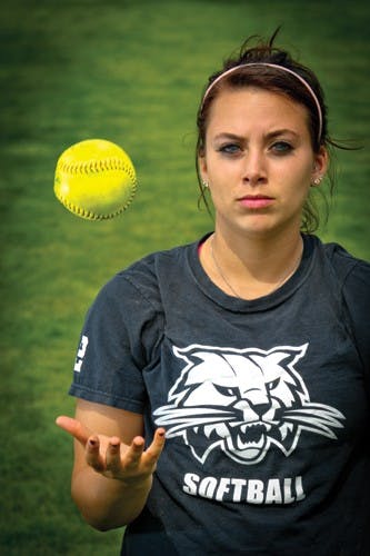 Softball: Freshman pitcher hits it big with 2 no-hitters  