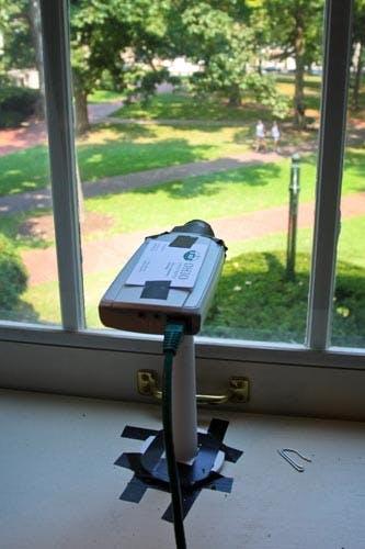 Alumni funds provide new webcam, look at campus life  